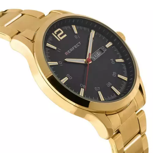 Zegarek PERFECT M115B - 05 GOLD TARCZA BLACK 3