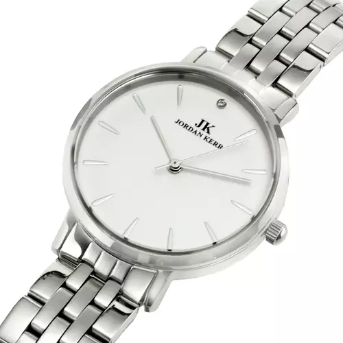 Zegarek Jordan Kerr C4019 stalowy silver 3