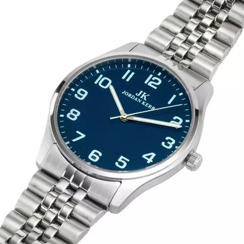 Zegarek Jordan Kerr  C4021 stalowy TARCZA BLUE 3