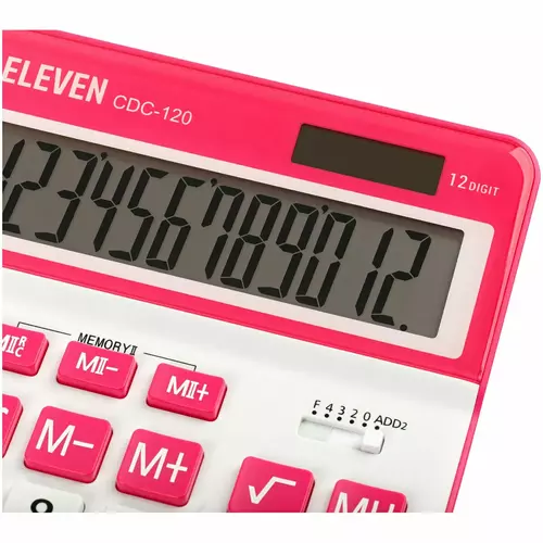 Kalkulator ELEVEN CDC120WH-RD 3