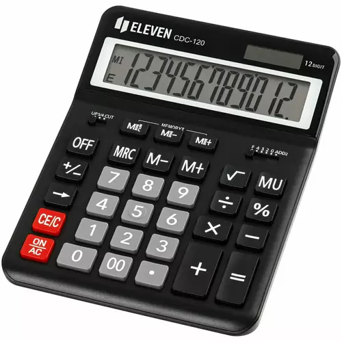 Kalkulator ELEVEN CDC120BK 5