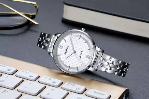 Zegarek Kwarcowy PERFECT S362-01 IPS tarcza silver 3