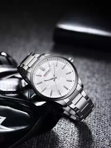Zegarek Kwarcowy PERFECT M106-01 IPS tarcza silver 4