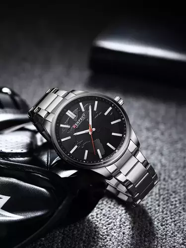 Zegarek Kwarcowy PERFECT M106-03 IPS tarcza czarna 3