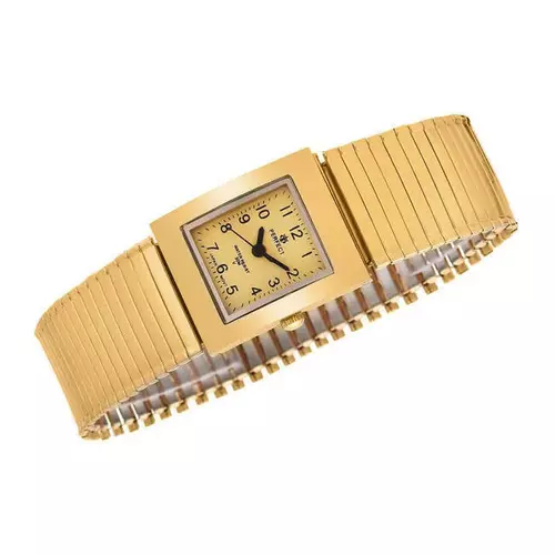 Zegarek Kwarcowy PERFECT X451-06 Gold Gumka Damska 2