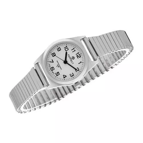 Zegarek PERFECT gumka damska silver XD164-02 2
