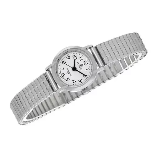 Zegarek PERFECT gumka damska silver XD197-01 2