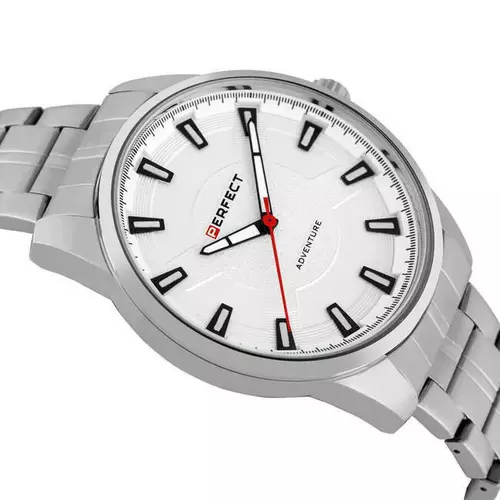 Zegarek PERFECT M143- 01  SILVER TARCZA SREBRNA 2