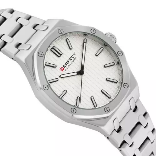 Zegarek PERFECT M158 -01 IPS TARCZA SILVER 2