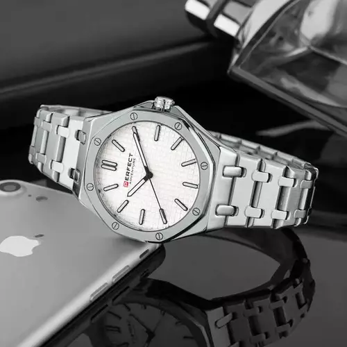 Zegarek PERFECT M158 -01 IPS TARCZA SILVER 3