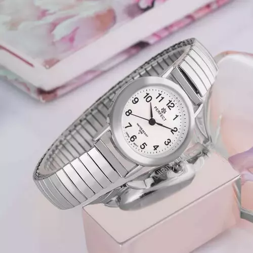 PERFECT GUMKA Damska  X008-02 SILVER tarcza SILVER 3