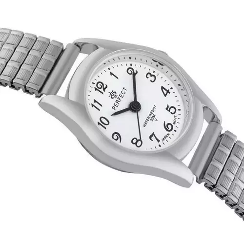 PERFECT GUMKA Damska  XD133-01  SILVER tarcza biała 7