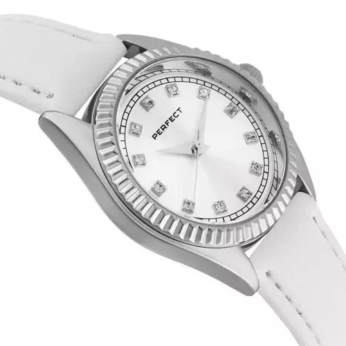 Zegarek PERFECT  E392-01   IPS pasek biały 2