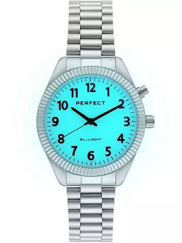 Zegarek PERFECT EL003S-01 SILVER Metal Standard Damski ILUMINATOR 2