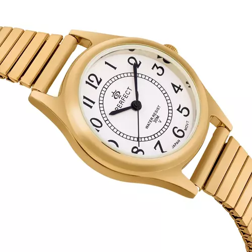 PERFECT GUMKA Damska  XD446-05 GOLD  tarcza SREBRNA 2