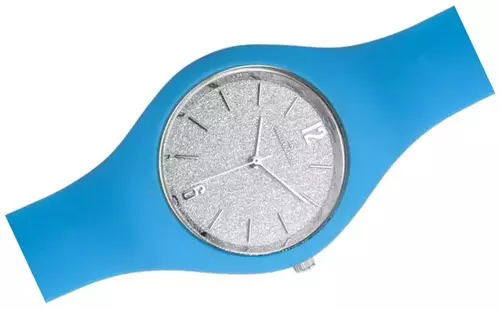 Zegarek Jordan Kerr P121W pasek silikon c.niebieski tarcza silver index silver 3