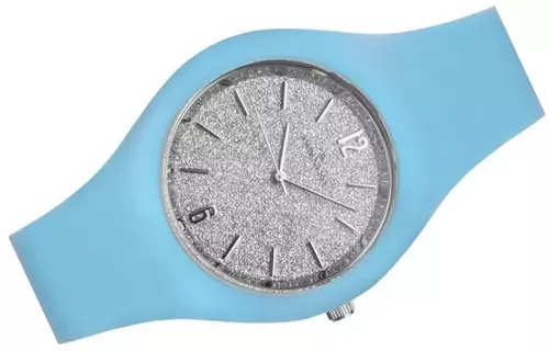 Zegarek Jordan Kerr P121W pasek silikon j.niebieski tarcza silver index silver 2