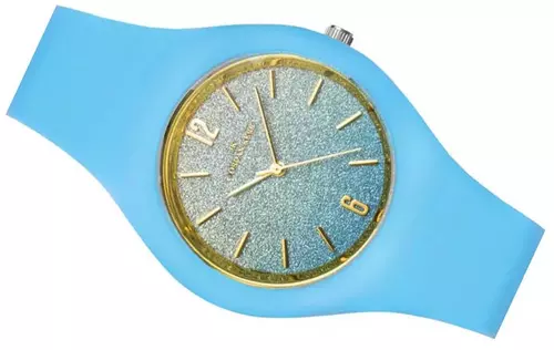 Zegarek Jordan Kerr P121W pasek silikon j.niebieski tarcza silver index gold 3