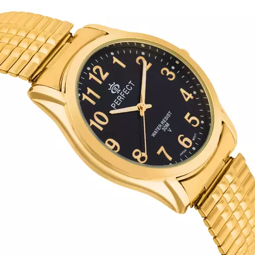 Zegarek Kwarcowy PERFECT X410-17 Gold Gumka męska 2