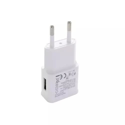 Ładowarka sieciowa USB 2A BIAŁA 5.0V 4