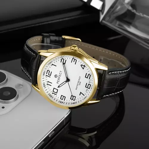 Zegarek PERFECT C414L -05  GOLD 3