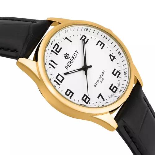 Zegarek Kwarcowy PERFECT C405L-07 Gold TARCZA BIAŁA BEZ RINGU 2