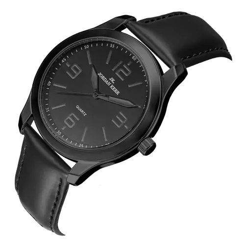 Zegarek JORDAN KERR P9011 IPB pasek czarny tarcza czarna 4