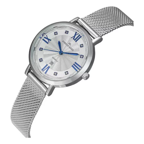 Zegarek JORDAN KERR P9006 IPS Srebrna Tarcza 4