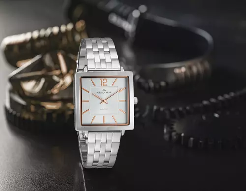 Zegarek JORDAN KERR P9010 IPS Srebrna Tarcza 5