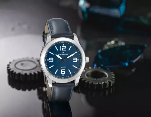 Zegarek JORDAN KERR P9011 IPS pasek granatowy tarcza granatowa 5