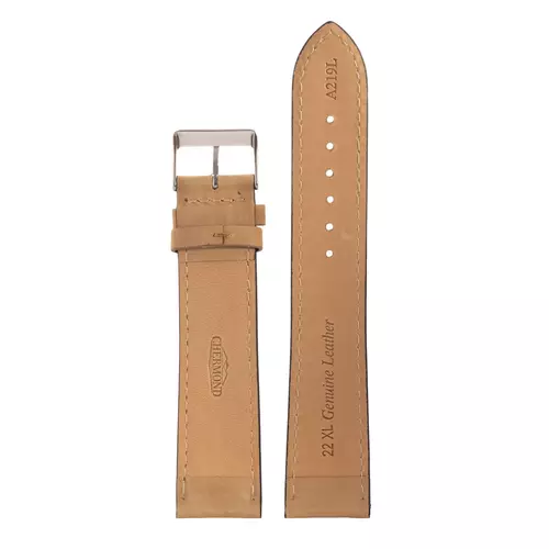 Pasek CHERMOND A219L BEŻOWY 22MM 3