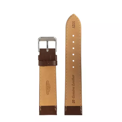 Pasek CHERMOND A206 CIEMNY-BRĄZ 12MM 3
