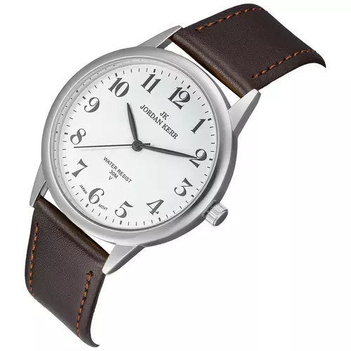 Zegarek JORDAN KERR LG001-04 IPS STANDARD MĘSKI pasek brązowy 3