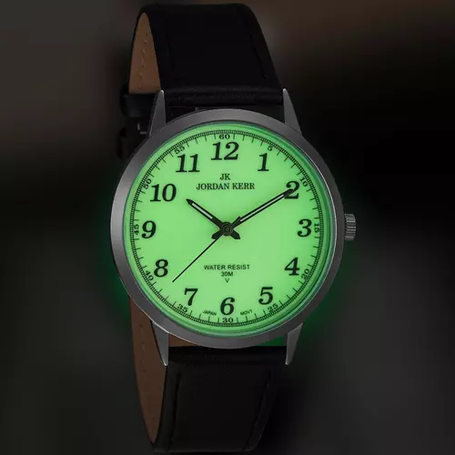 Zegarek JORDAN KERR LG002-02 IPS STANDARD pasek czarny tarcza luminous 4