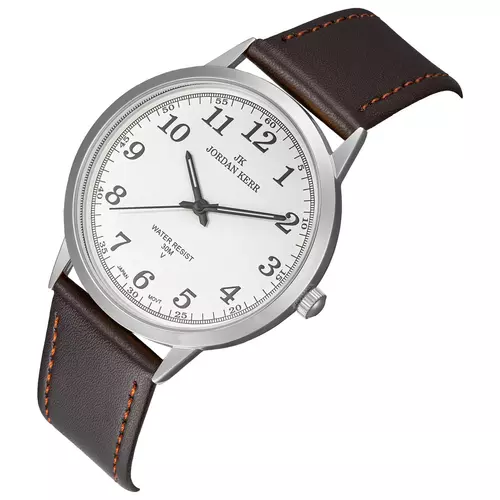 Zegarek JORDAN KERR LG002-04 IPS STANDARD pasek brązowy 3