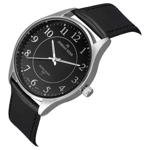 Zegarek JORDAN KERR LG004-01 IPS STANDARD pasek czarny tarcza czarna 3