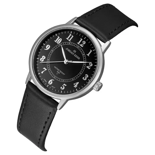 Zegarek JORDAN KERR LG005-01 IPS STANDARD pasek czarny tarcza czarna 3