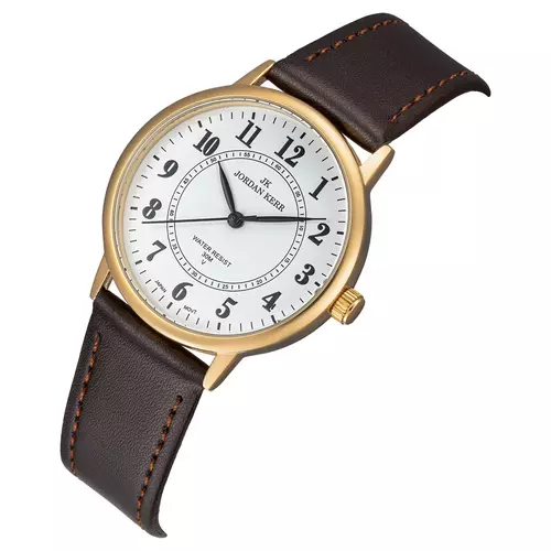 Zegarek JORDAN KERR LG005-08 IPG STANDARD pasek brązowy 3