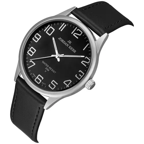 Zegarek JORDAN KERR LG006-01 IPS STANDARD pasek czarny tarcza czarna 3