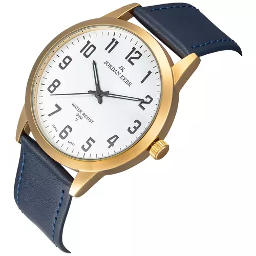 Zegarek JORDAN KERR LG008-09 IPG STANDARD pasek granatowy 3