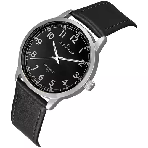 Zegarek JORDAN KERR LG009-01 IPS STANDARD pasek czarny tarcza czarna 3