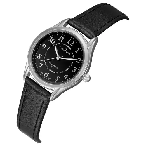 Zegarek JORDAN KERR LL012-01 IPS STANDARD DAMSKI pasek czarny tarcza czarna 3