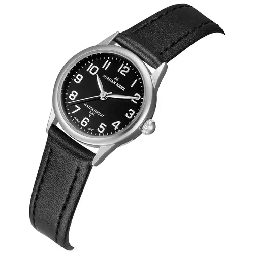 Zegarek JORDAN KERR LL013-01 IPS STANDARD DAMSKI pasek czarny tarcza czarna 3