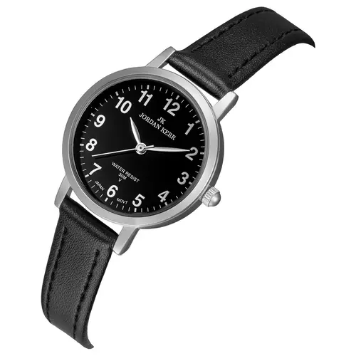Zegarek JORDAN KERR LL015-01 IPS STANDARD DAMSKI pasek czarny tarcza czarna 3
