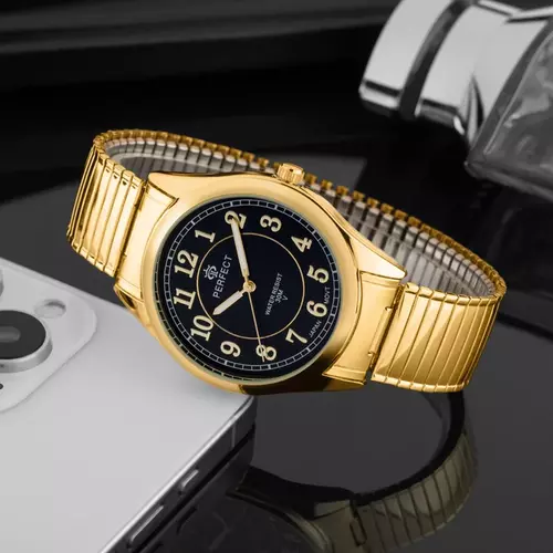 Zegarek PERFECT GUMKA MĘSKA  X409-17 GOLD 3