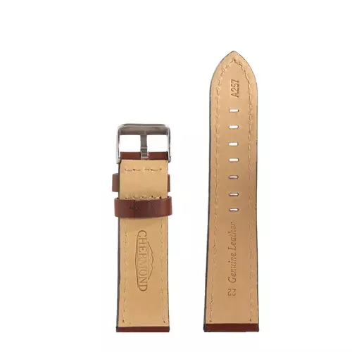 Pasek Chermond A257 22mm Ciemno Brązowy 3