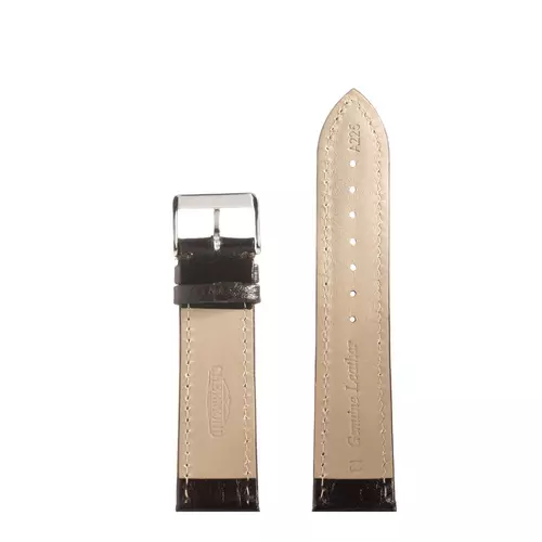 Pasek CHERMOND A225 CIEMNO BRĄZOWY 22MM 3
