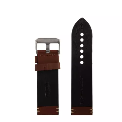 Pasek CHERMOND A204 CIEMNY-BRĄZ 26MM 3