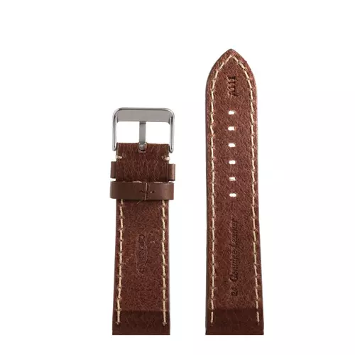 Pasek Chermond A111 CIEMNO BRĄZOWY 18MM 6