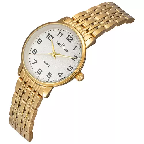 Zegarek JORDAN KEER  L1060 IPG TARCZA CYFRA WSKAZÓWKI GOLD 3